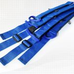 Cale cuisse double Deluxe ensemble de 4 sangles