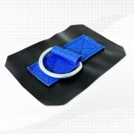 Ancrages souples en pvc incluant 1 anneau en D