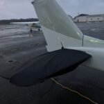 toile de protection pour avion (stabilisateur)